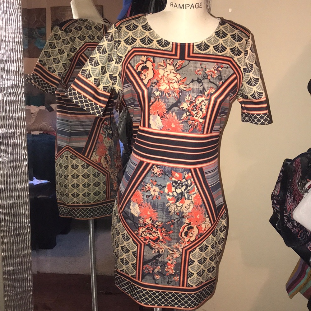 Jealous Tomato Pattern Mini Dress